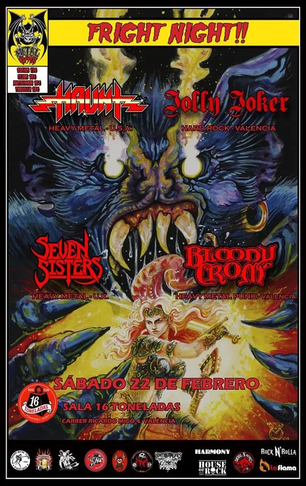 HAUNT + JOLLY JOKER + SEVEN SISTERS + BLOODY CROM