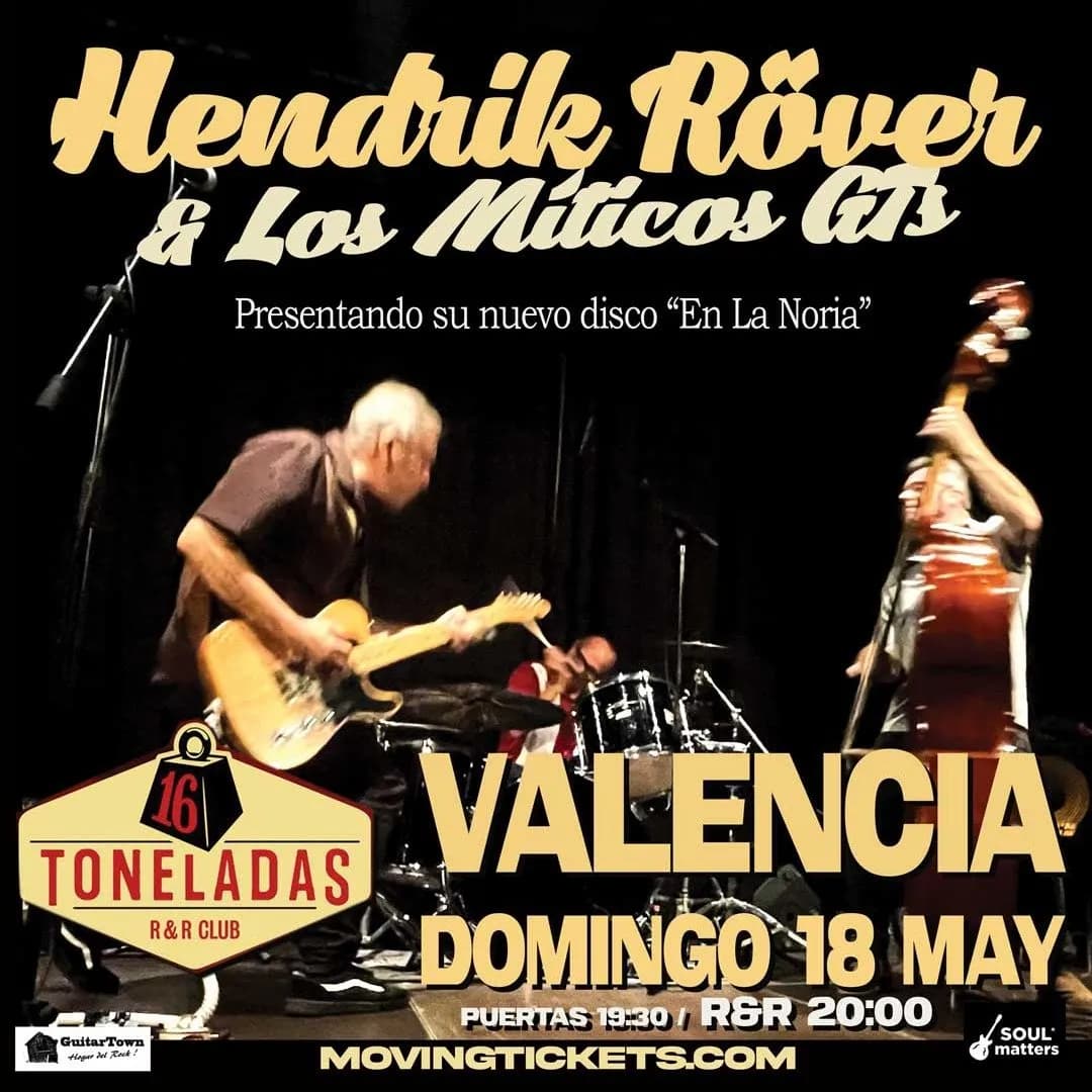 HENDRIK RÖVER & LOS MÍTICOS GT'S