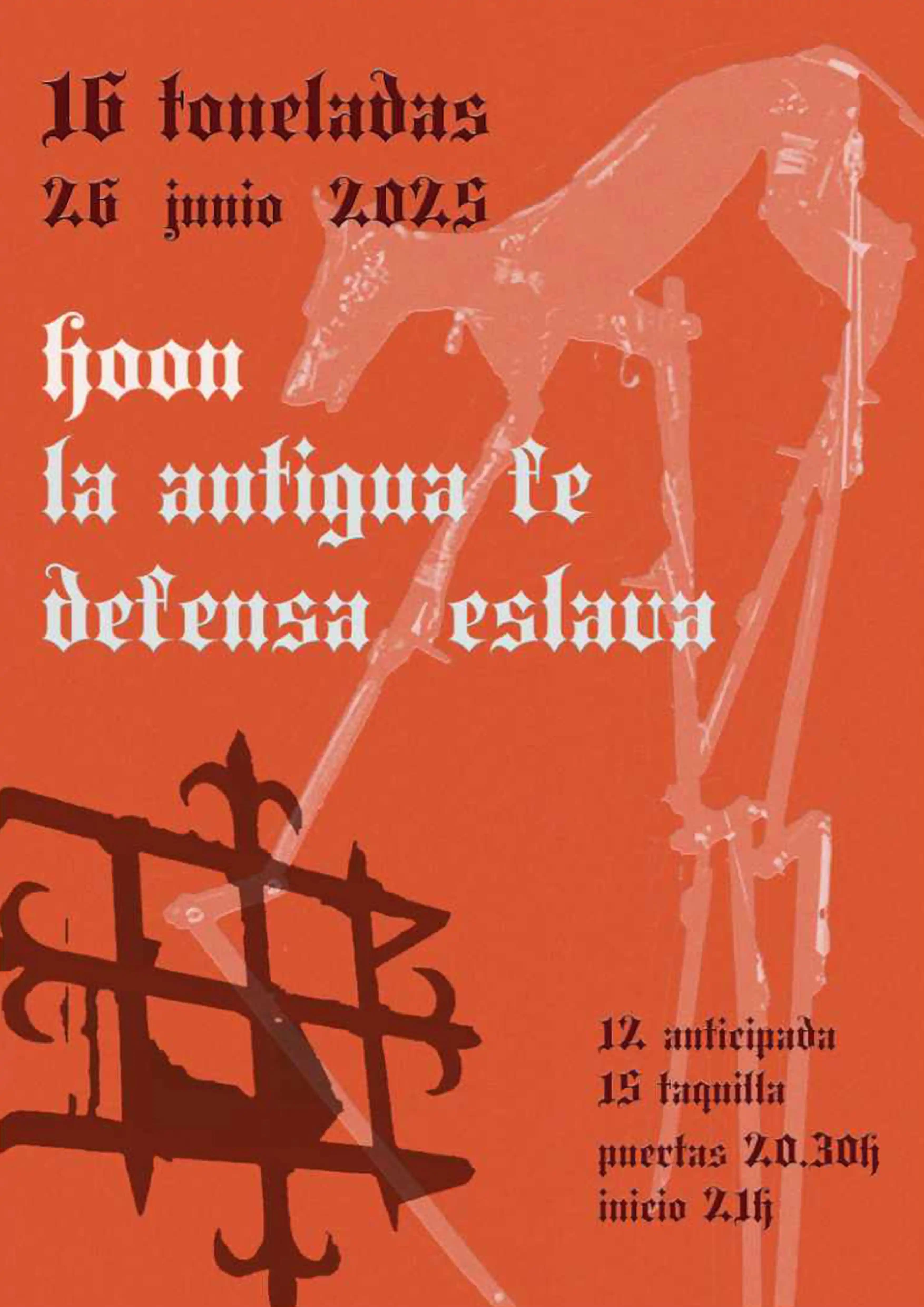 HOON + DEFENSA ESLAVA + LA ANTIGUA FE