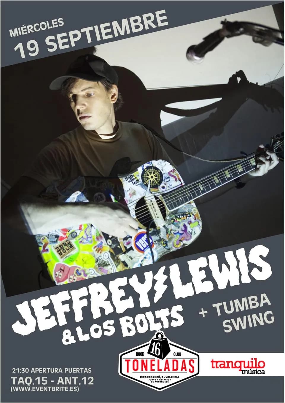 JEFFREY LEWIS & LOS BOLTS + TUMBA SWING