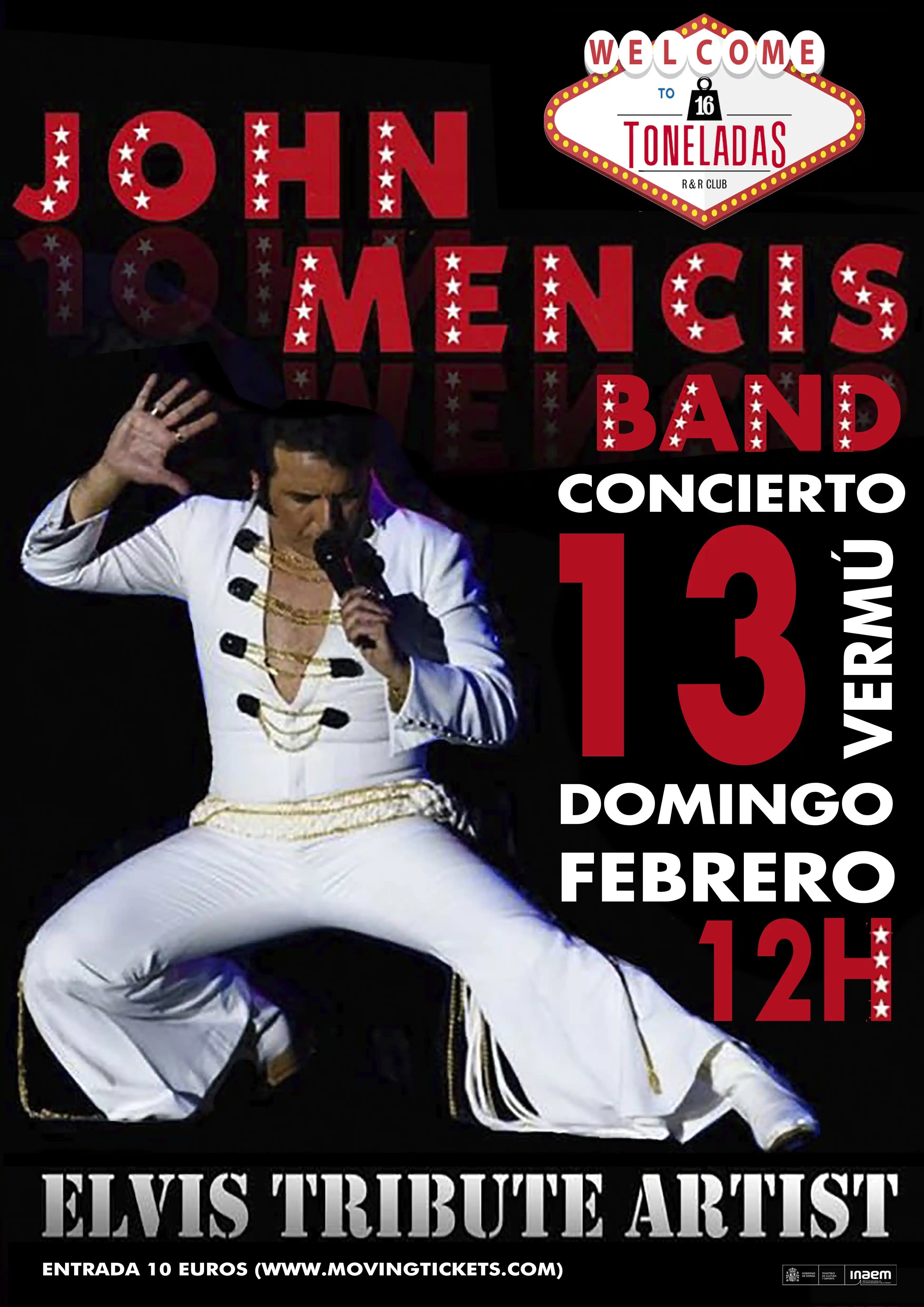 JOHN MENCIS BAND (ELVIS TRIBUTE ARTIST)