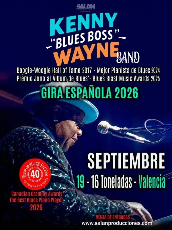 KENNY "BLUES BOSS" WAYNE BAND