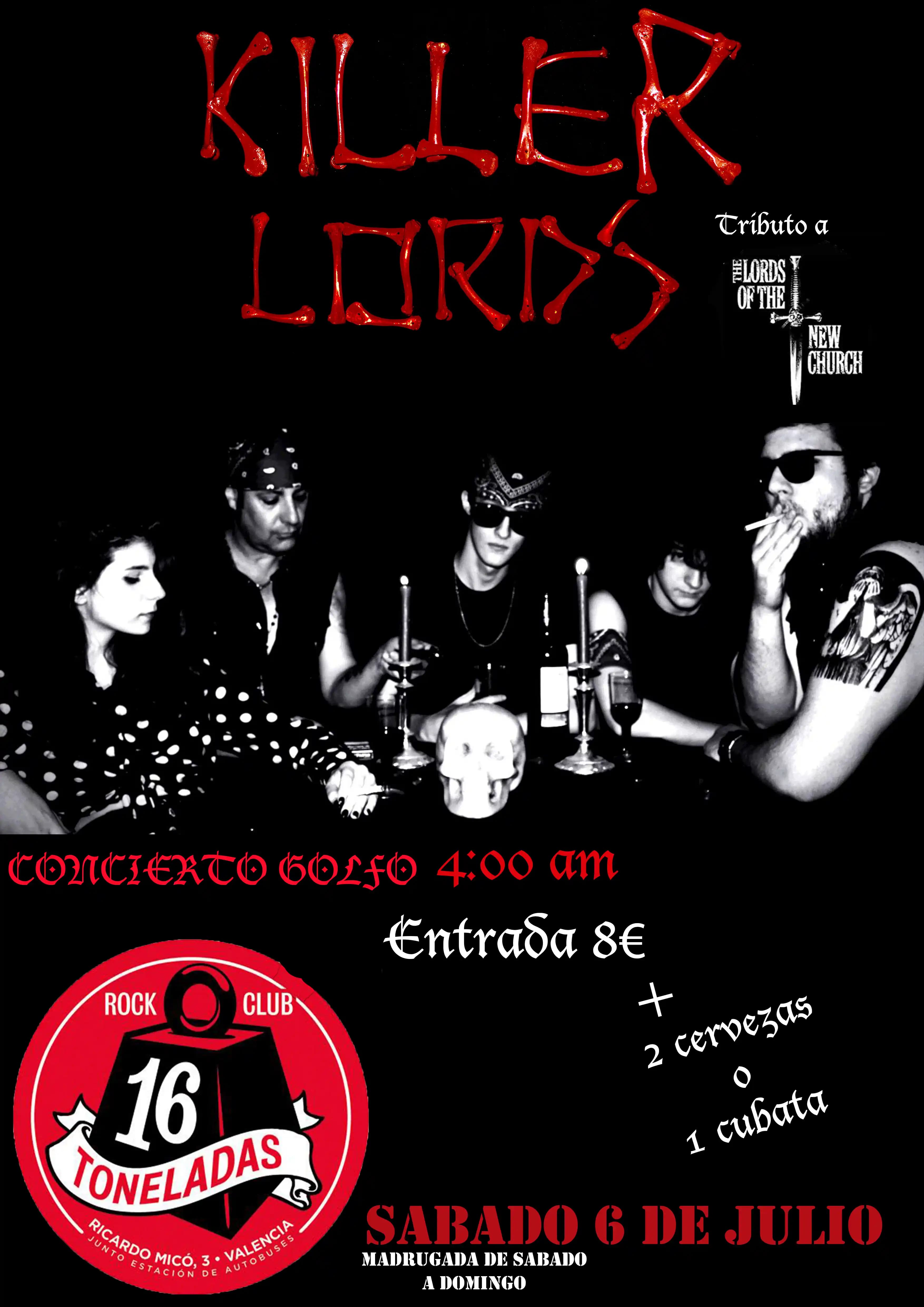 KILLER LORDS (Tributo a The Lords of the New Church)