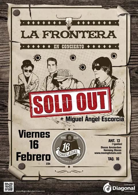 LA FRONTERA + MIGUEL ÁNGEL ESCORCIA