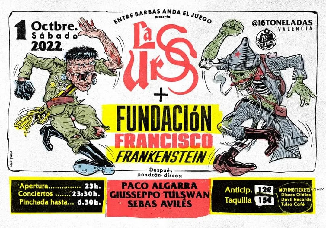 LA URSS + FUNDACIÓN FRANCISCO FRANKENSTEIN