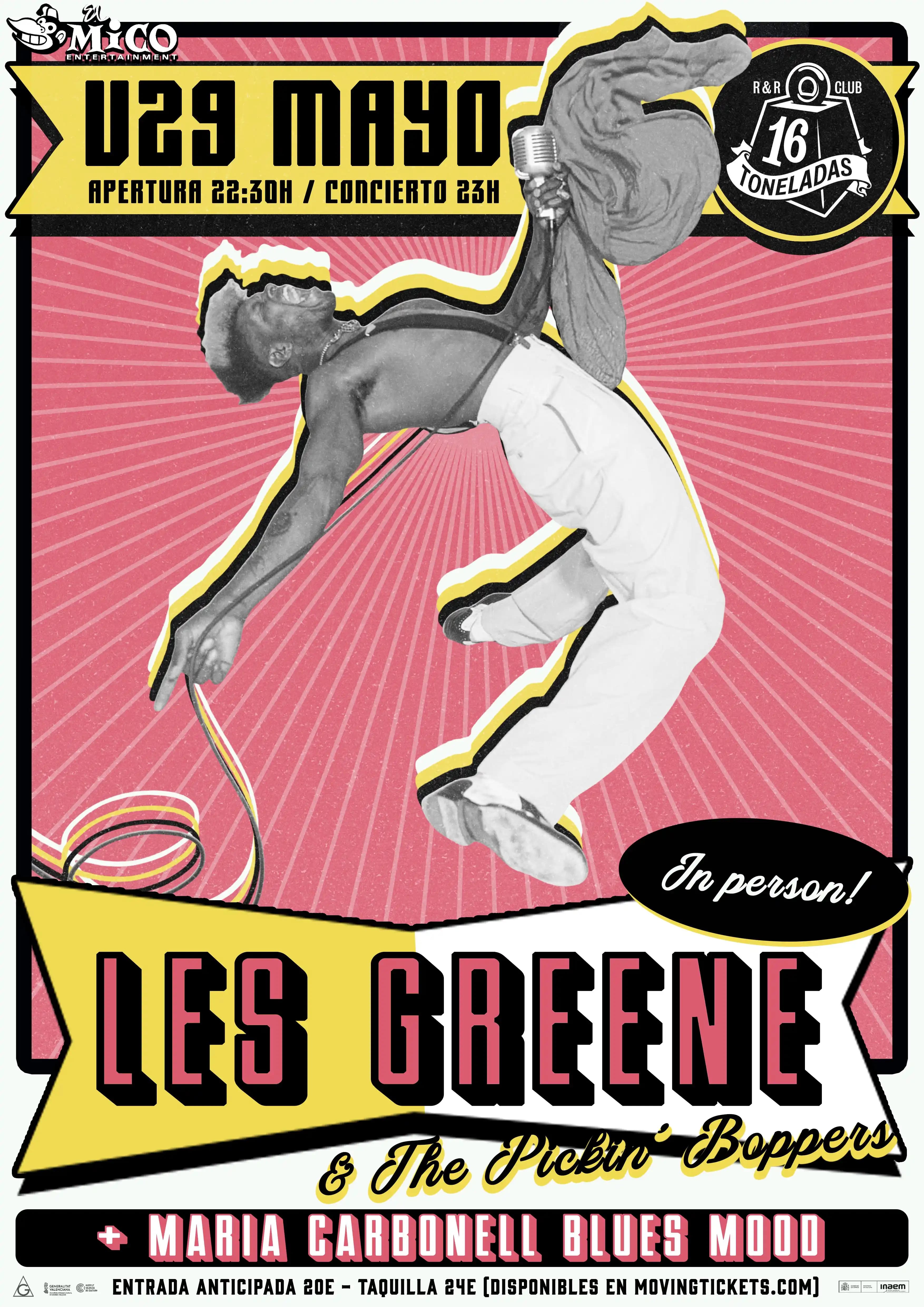LES GREENE + MARIA CARBONELL BLUES MOOD