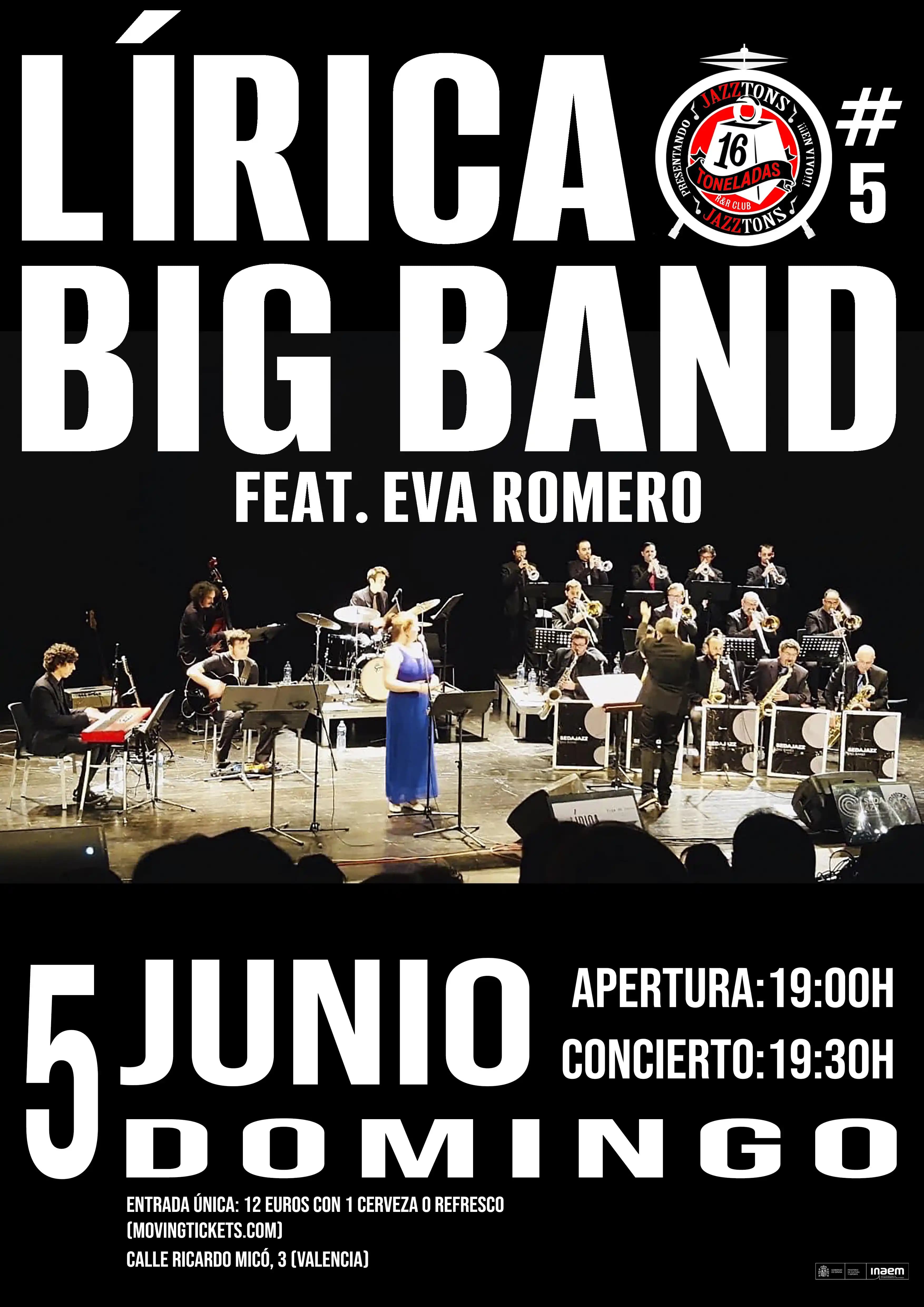 LÍRICA BIG BAND FEAT. EVA ROMERO