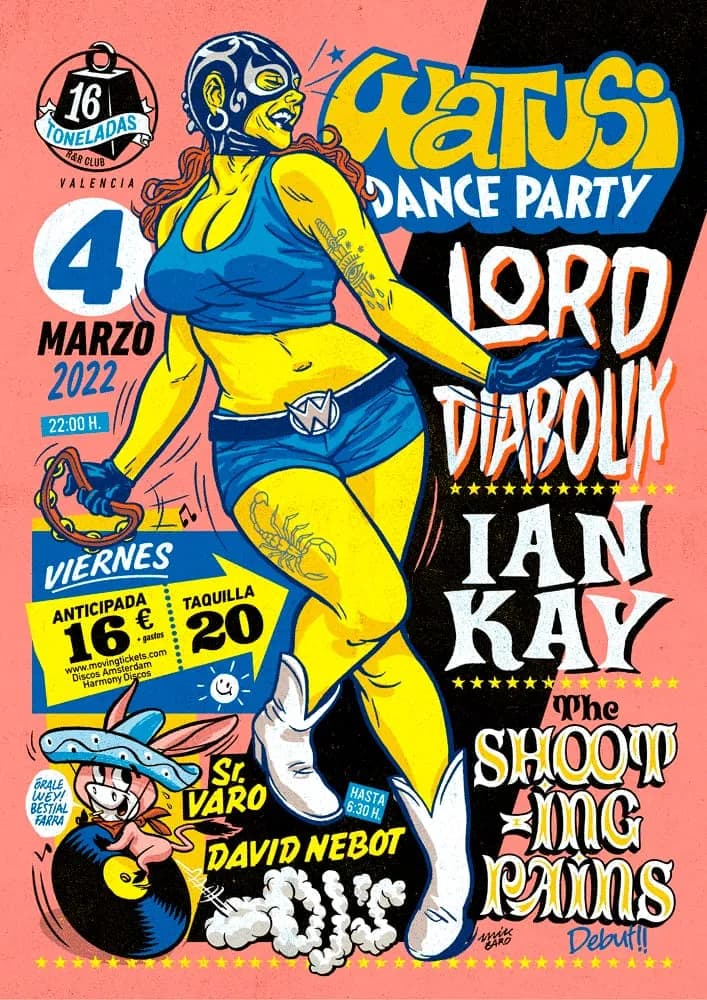 LORD DIABOLIK + IAN KAY + THE SHOOTING PAINS