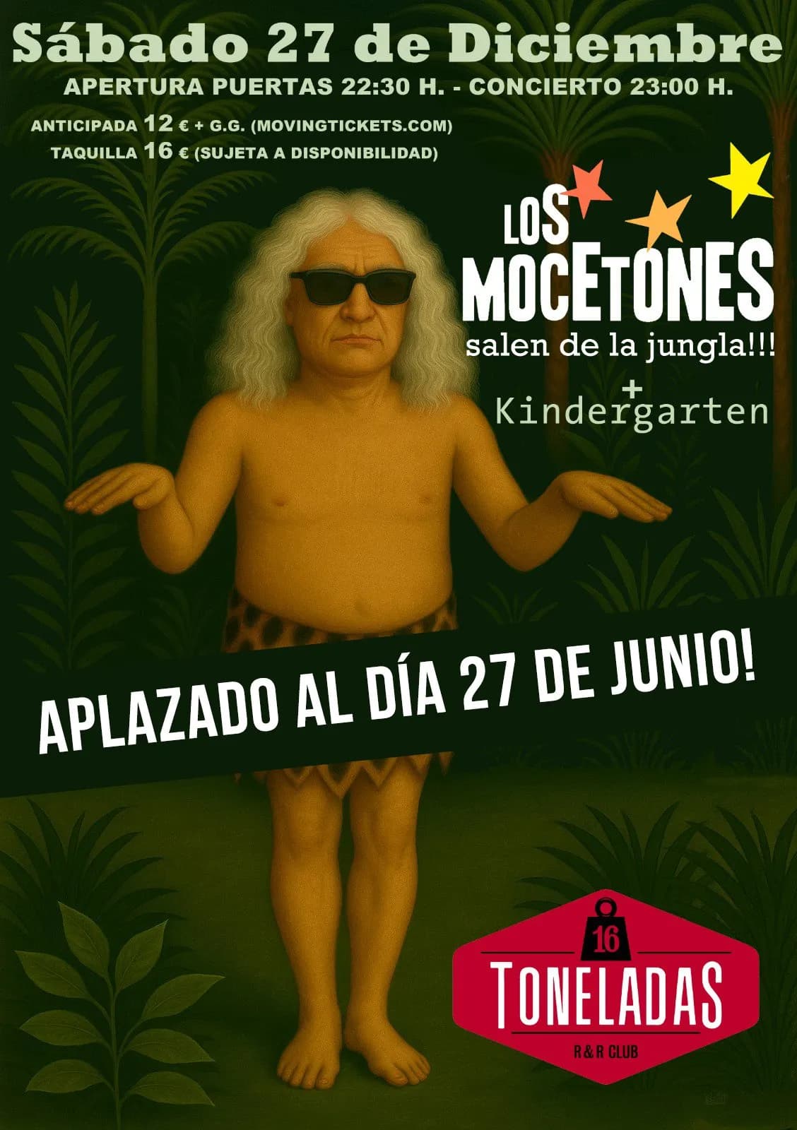 LOS MOCETONES + KINDERGARTEN