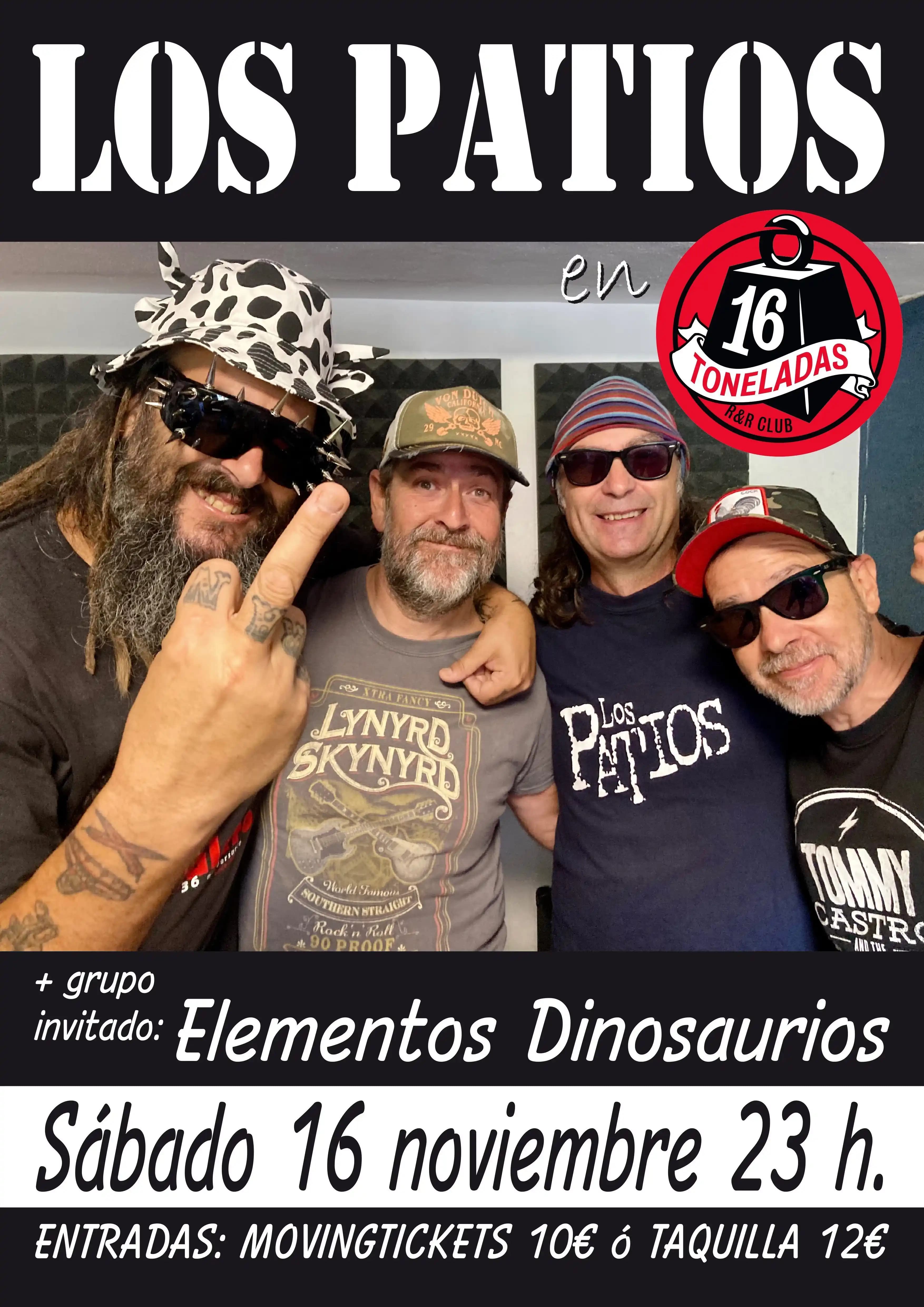LOS PATIOS + ELEMENTOS DINOSAURIOS