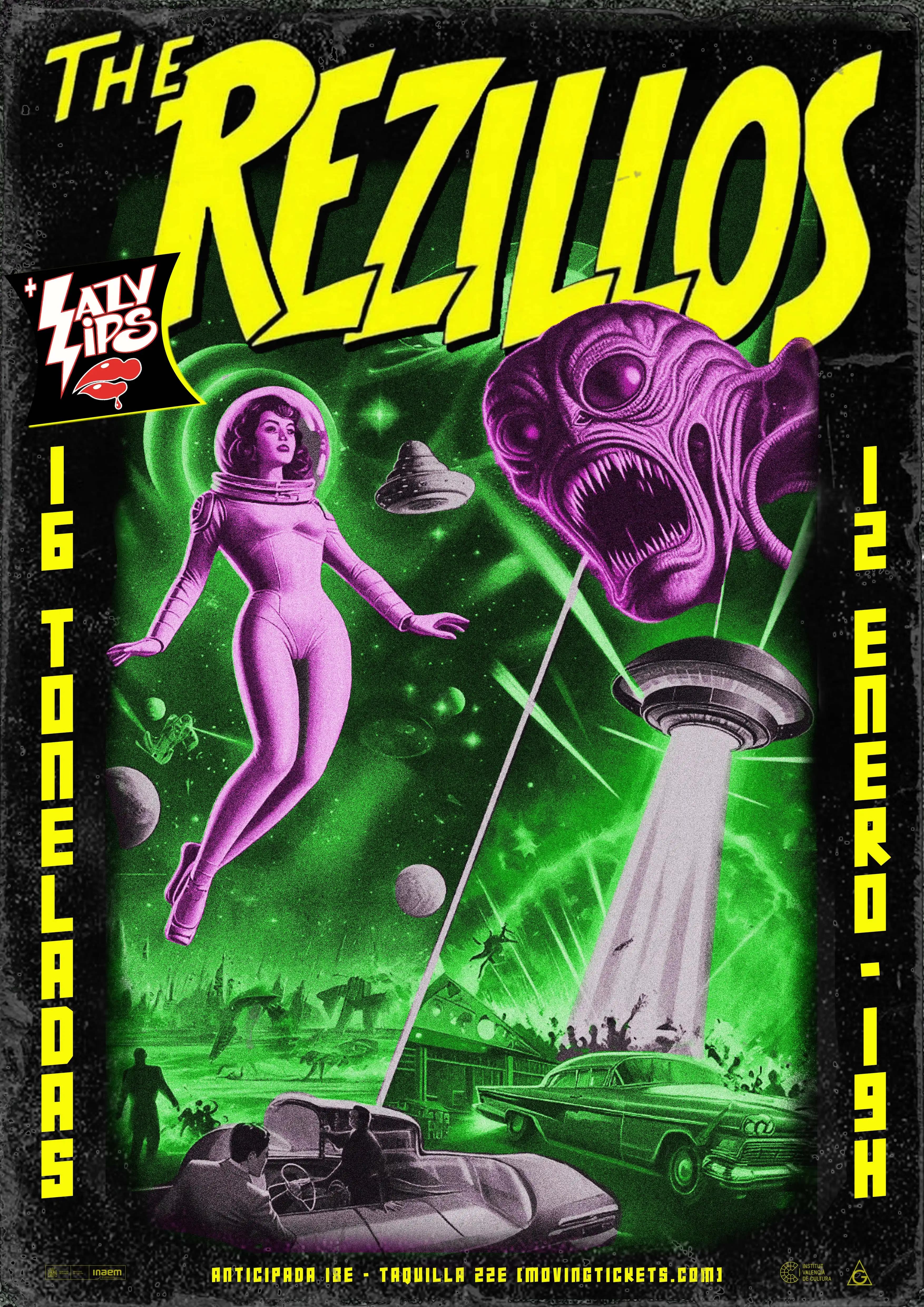 THE REZILLOS + LAZY LIPS