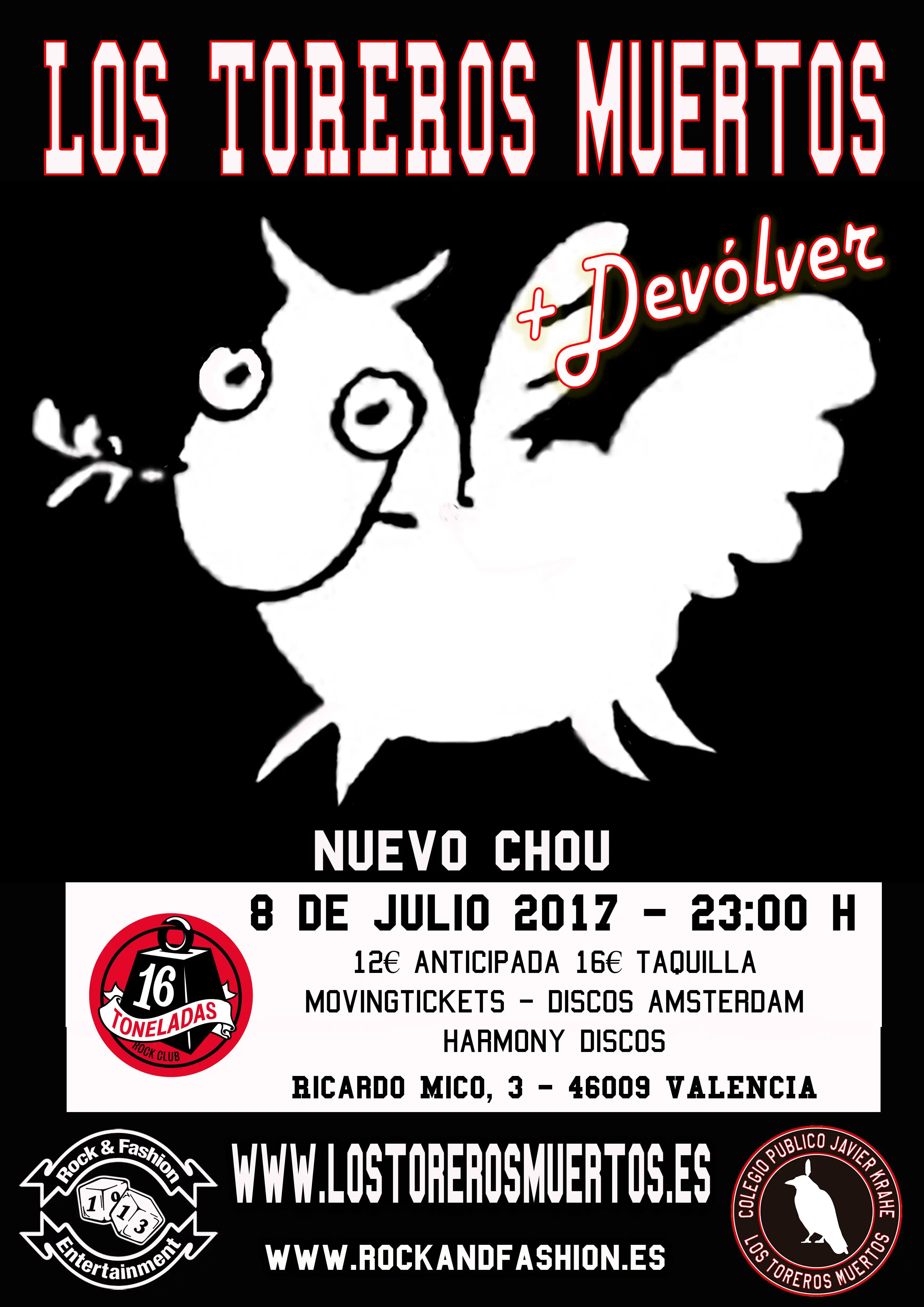 LOS TOREROS MUERTOS + DEVÒLVER