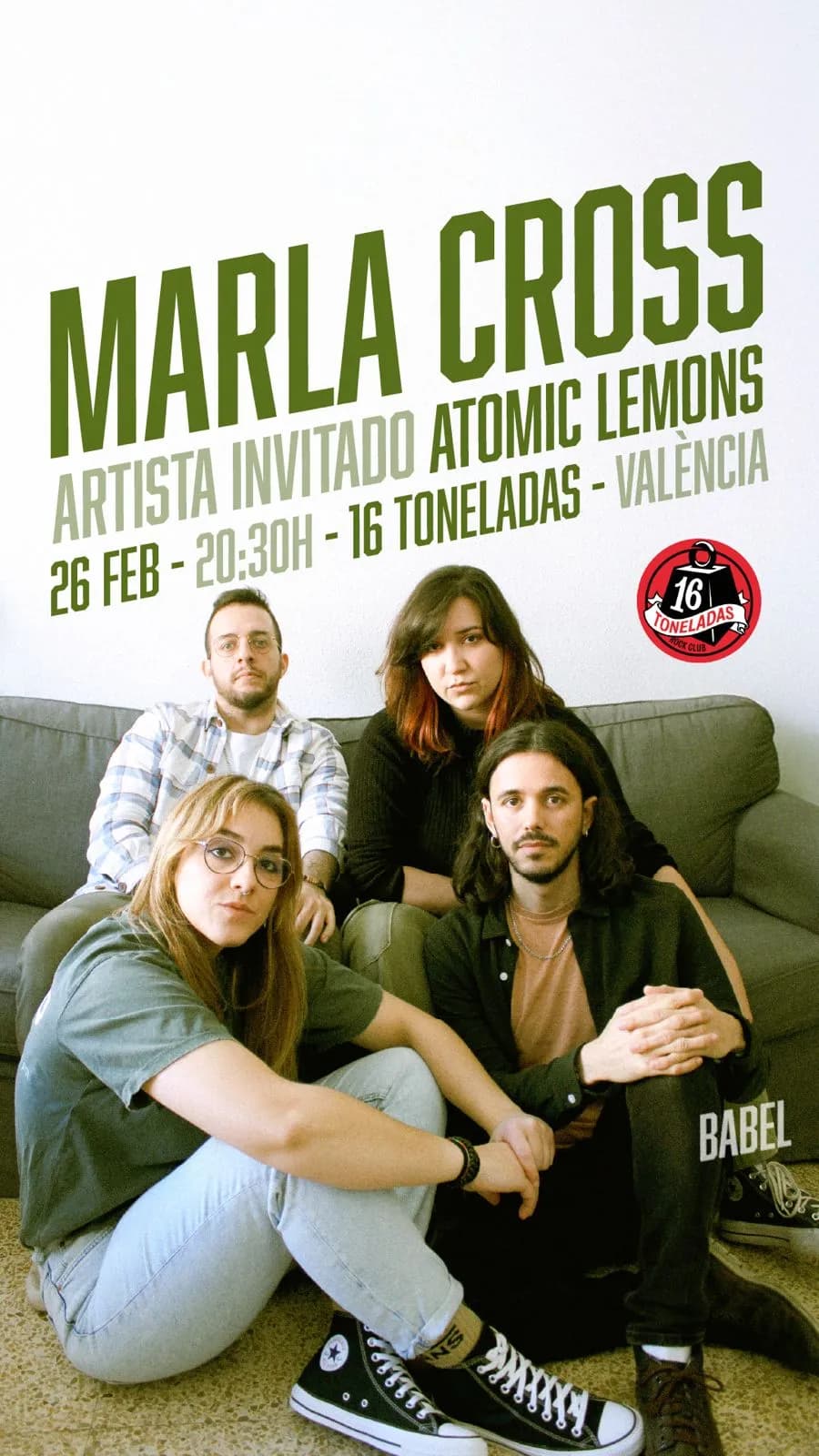 MARLA CROSS + ATOMIC LEMONS