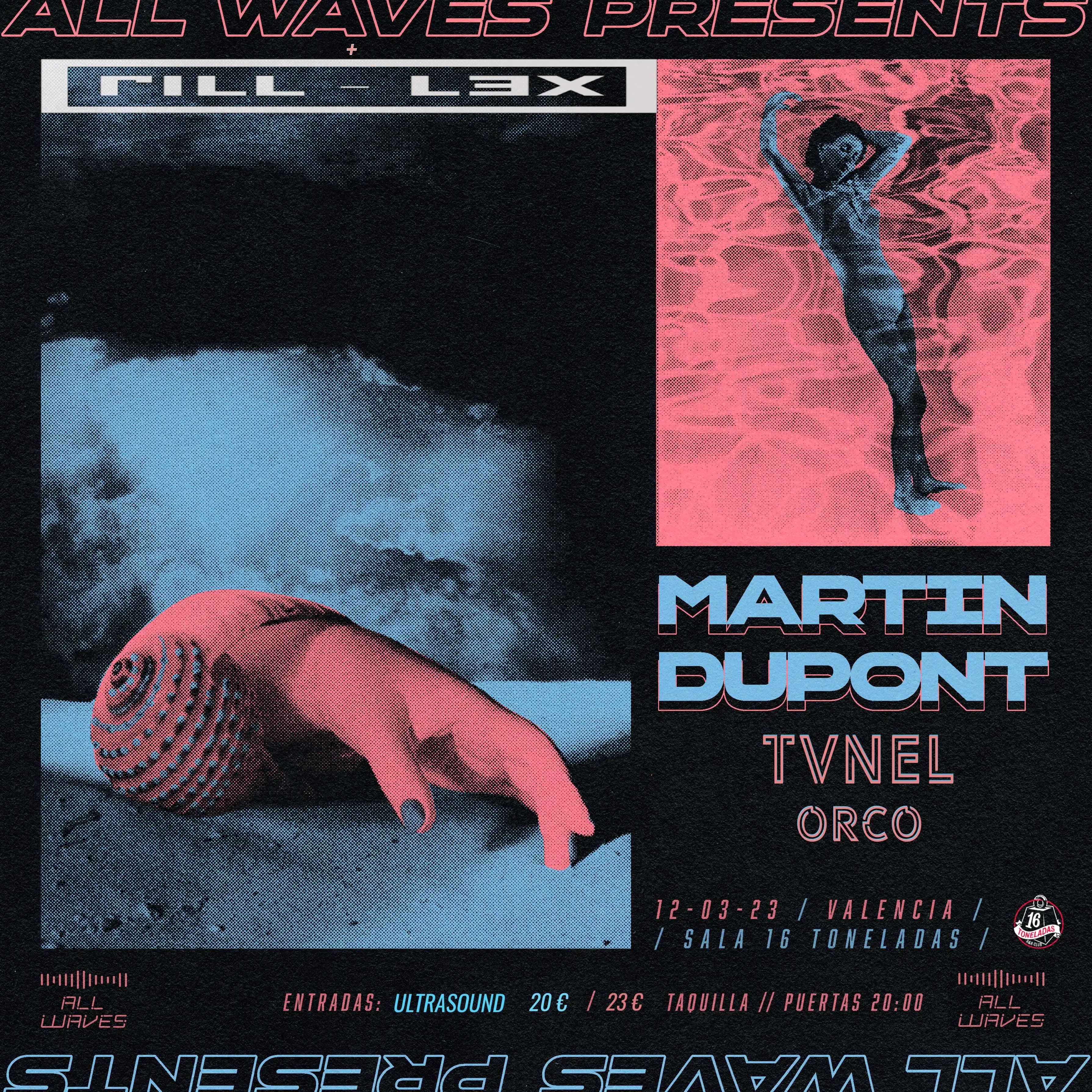 MARTIN DUPONT + TVNEL (LIVE) + ORCO DJ