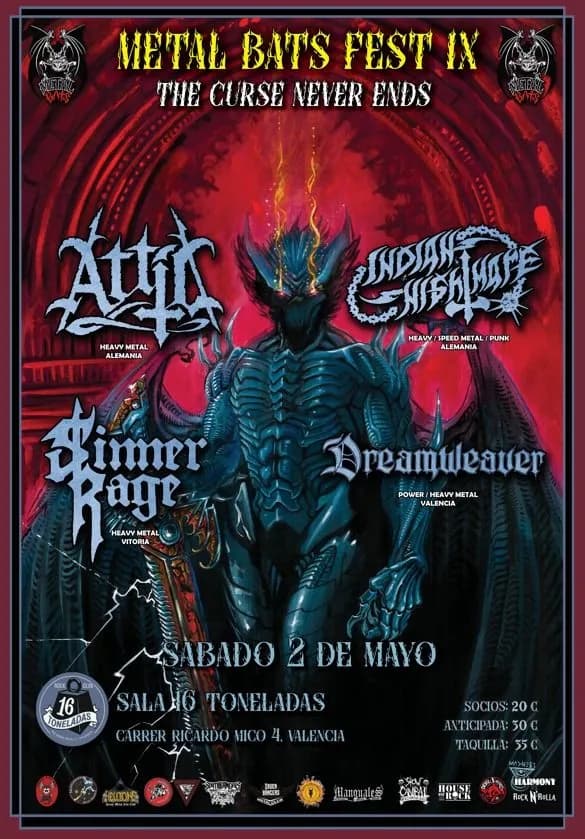 METAL BATS FEST IX: THE CURSE NEVER ENDS