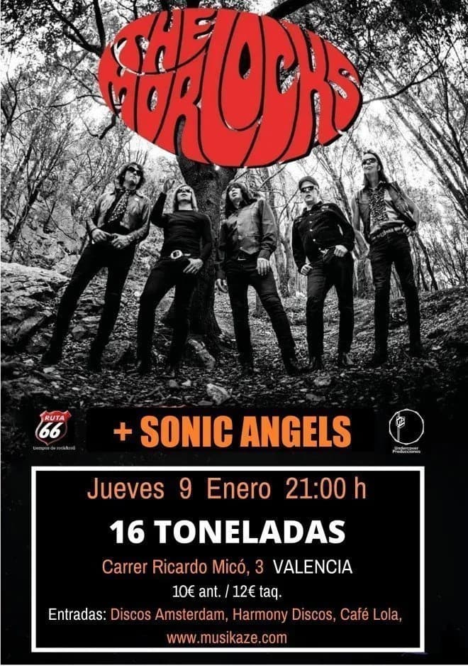 THE MORLOCKS + SONIC ANGELS