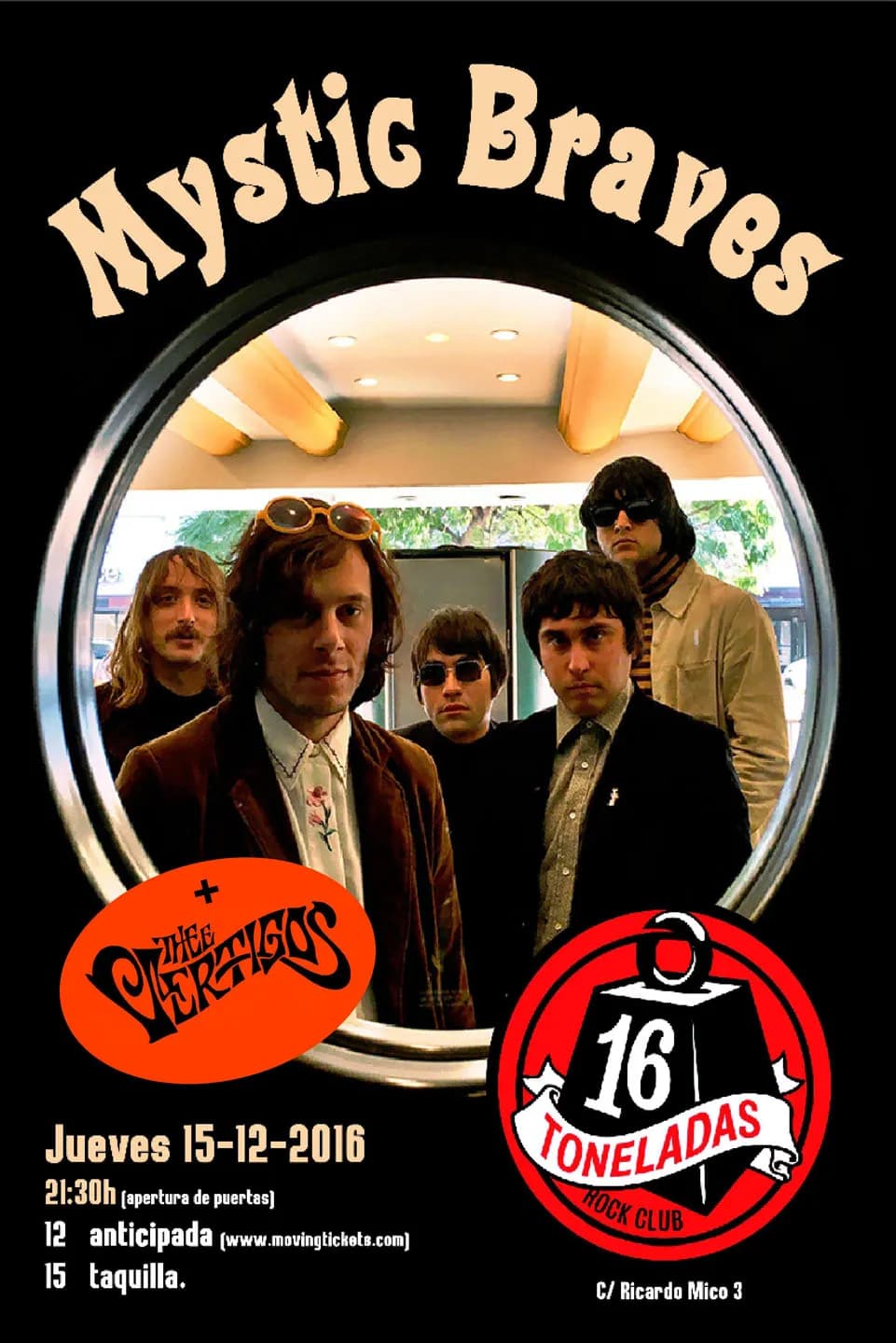 MYSTIC BRAVES + THEE VERTIGOS