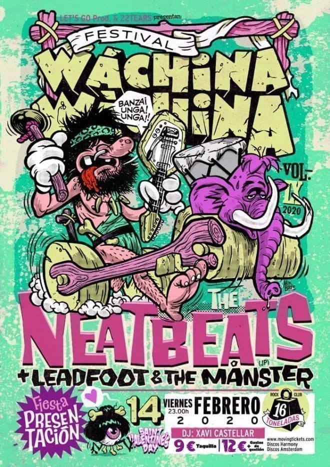 THE NEATBEATS + LEADFOOT & THE MANSTER