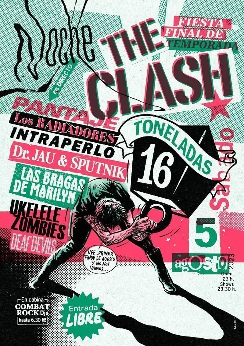 Noche THE CLASH (Varias Bandas)