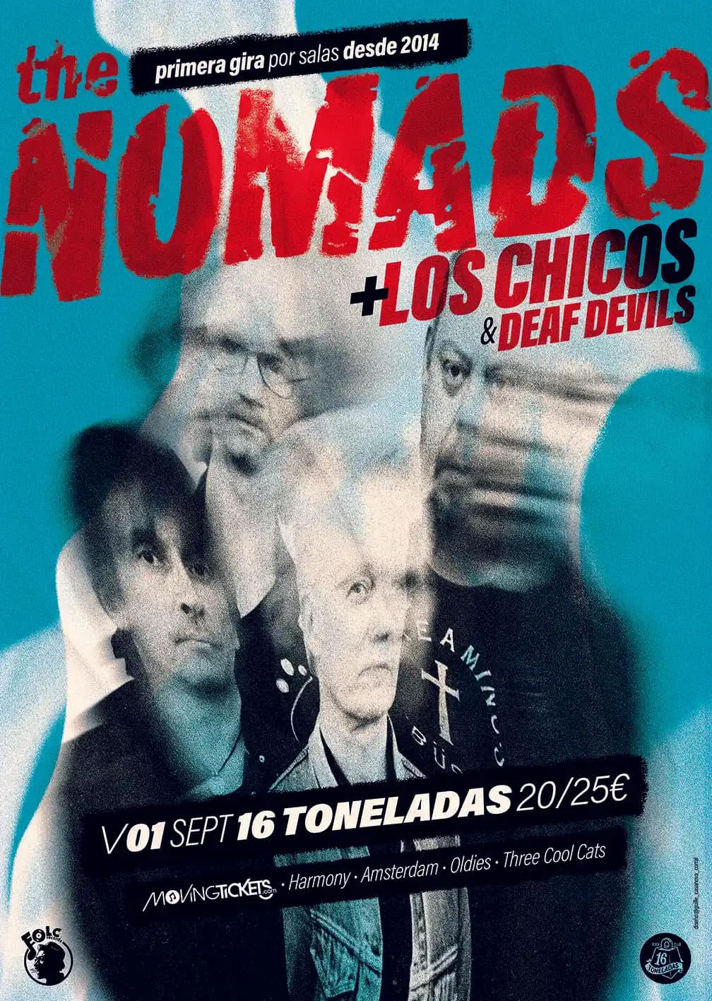 THE NOMADS + LOS CHICOS + DEAF DEVILS