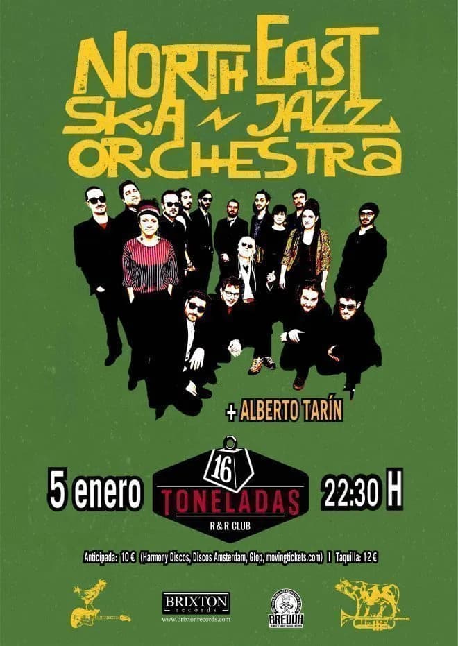 NORTH EAST SKA JAZZ ORCHESTRA + ALBERTO TARÍN