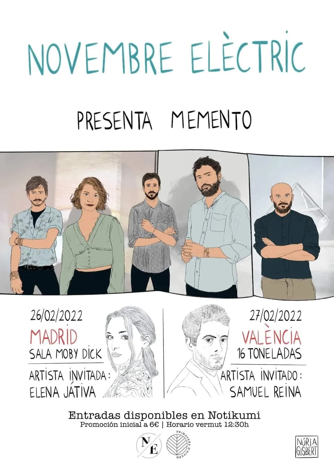 NOVEMBRE ELÈCTRIC + SAMUEL REINA