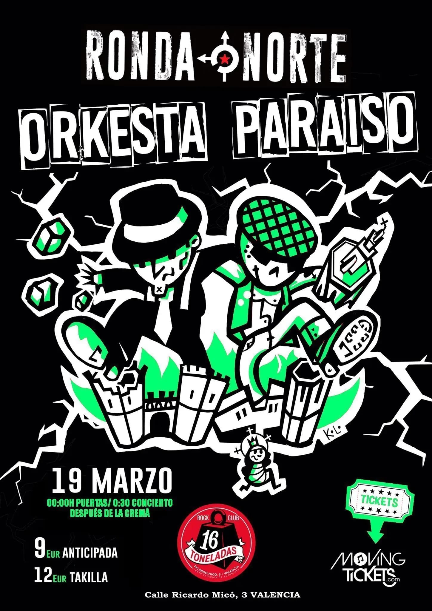 ORKESTA PARAISO + RONDA NORTE