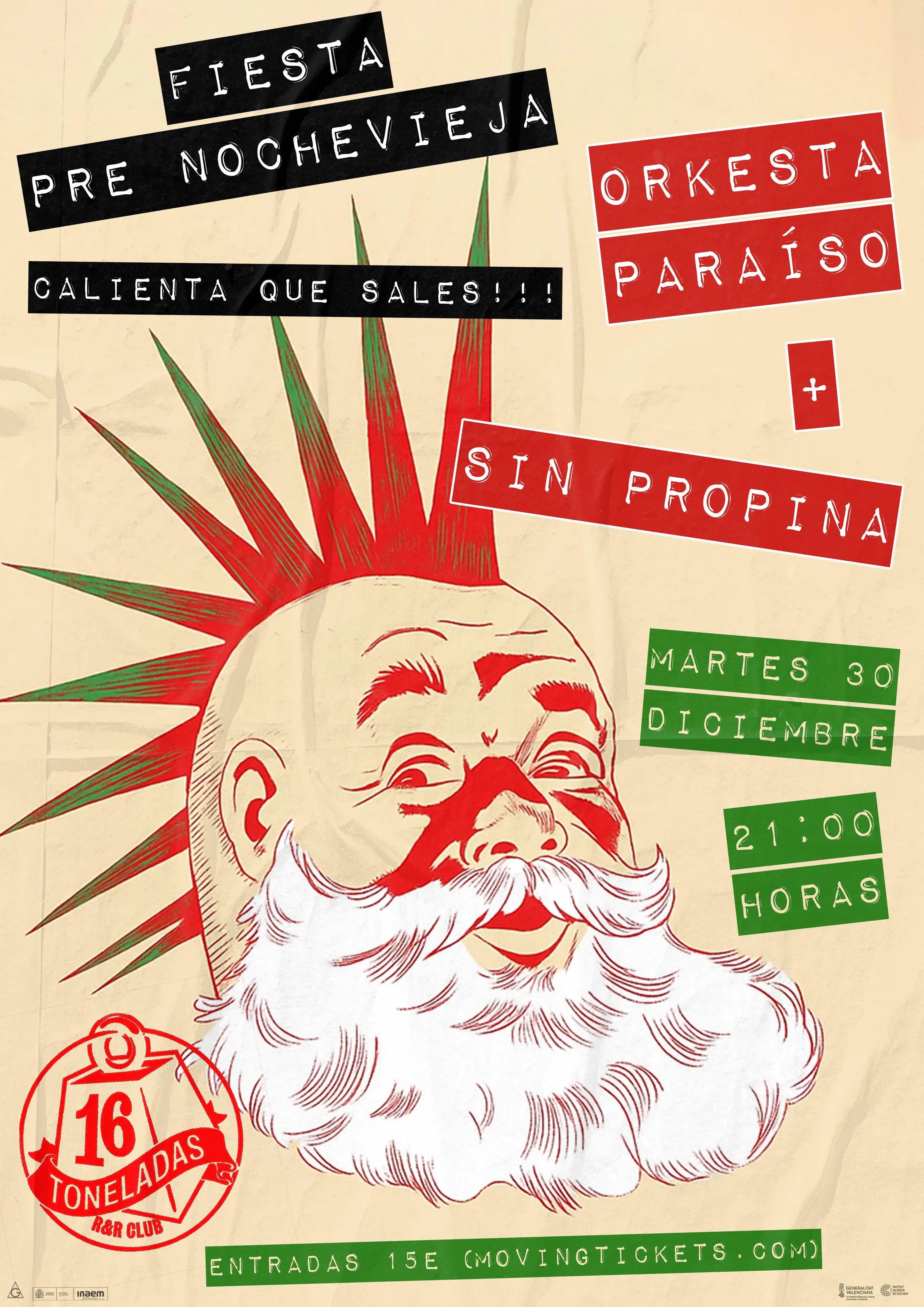 ORKESTA PARAÍSO + SIN PROPINA