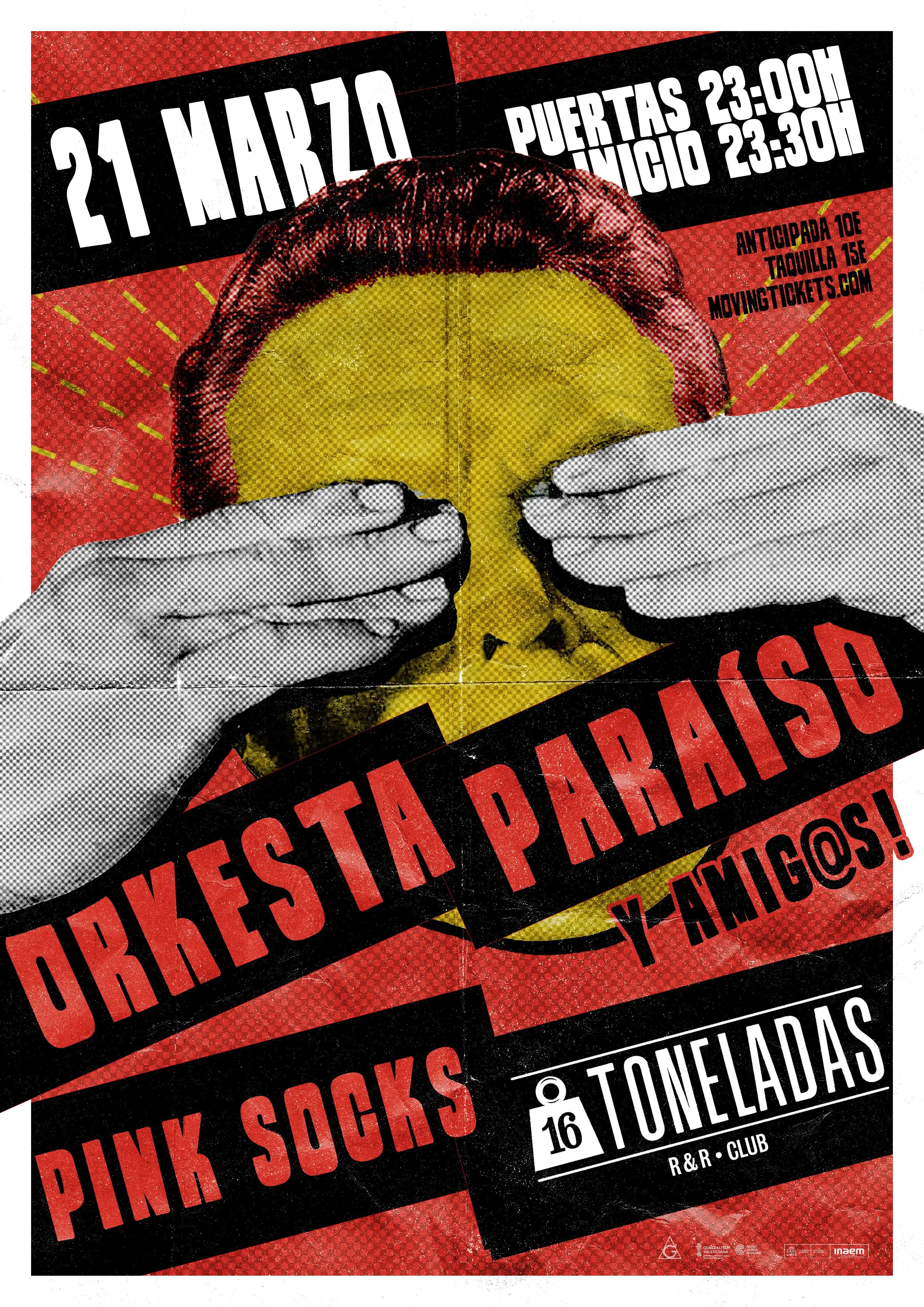 ORKESTA PARAÍSO (Y AMIG@S) + PINK SOCKS