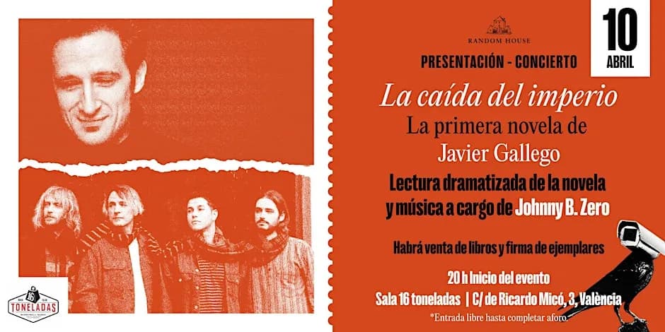 PRESENTACIÓN DE LA NOVELA "LA CAÍDA DEL IMPERIO" DE JAVIER GALLEGO