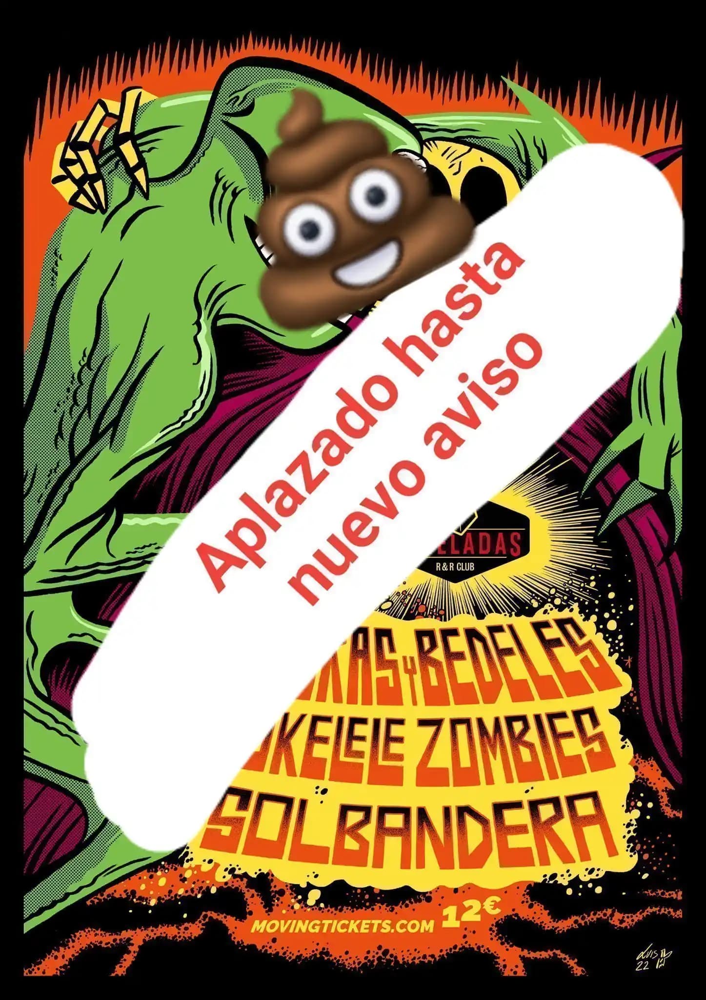 SEÑORAS Y BEDELES + UKELELE ZOMBIES + SOLBANDERA