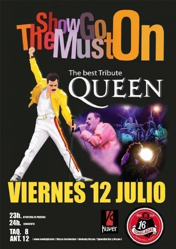 SHOW MUST GO ON – TRIBUTE QUEEN