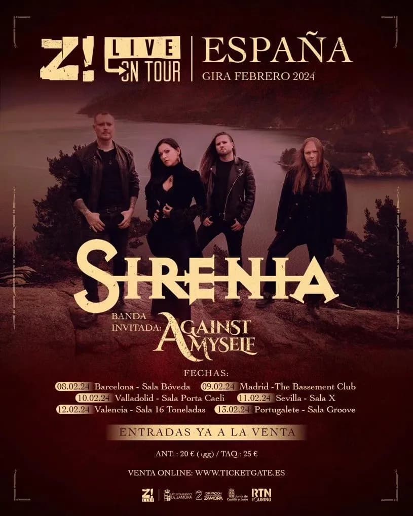 SIRENIA + AGAINST MYSELF