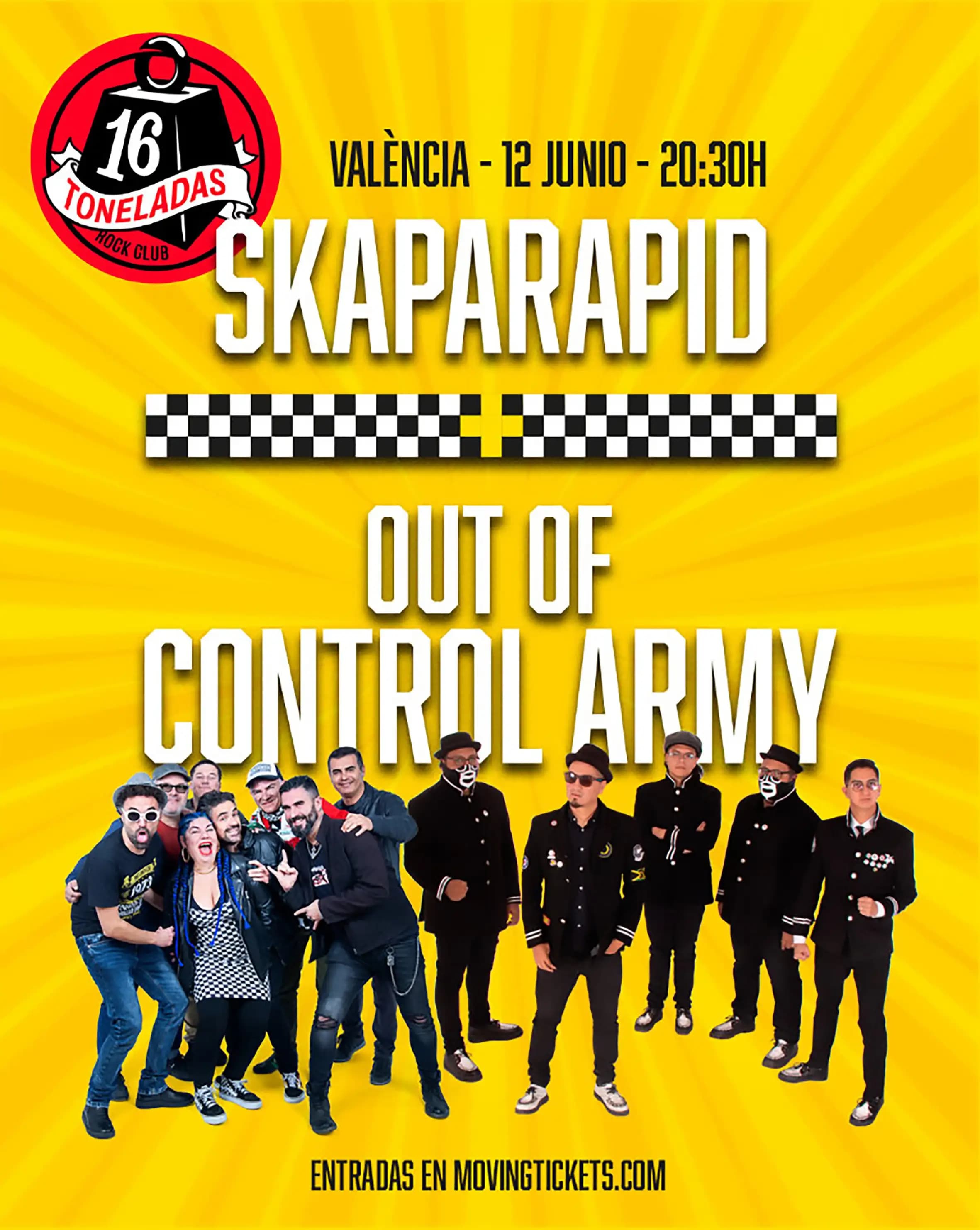 SKAPARAPID + OUT OF CONTROL ARMY