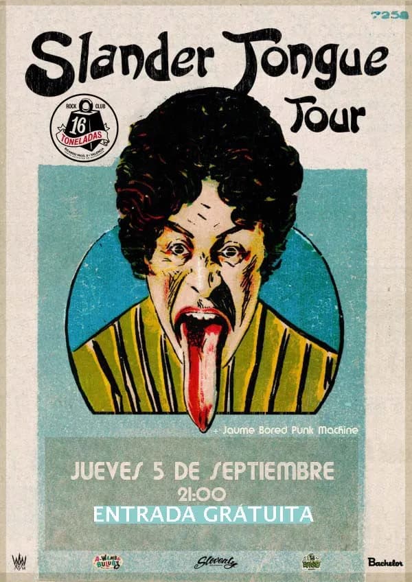 SLANDER TONGUE + JAUME BORED PUNK MACHINE