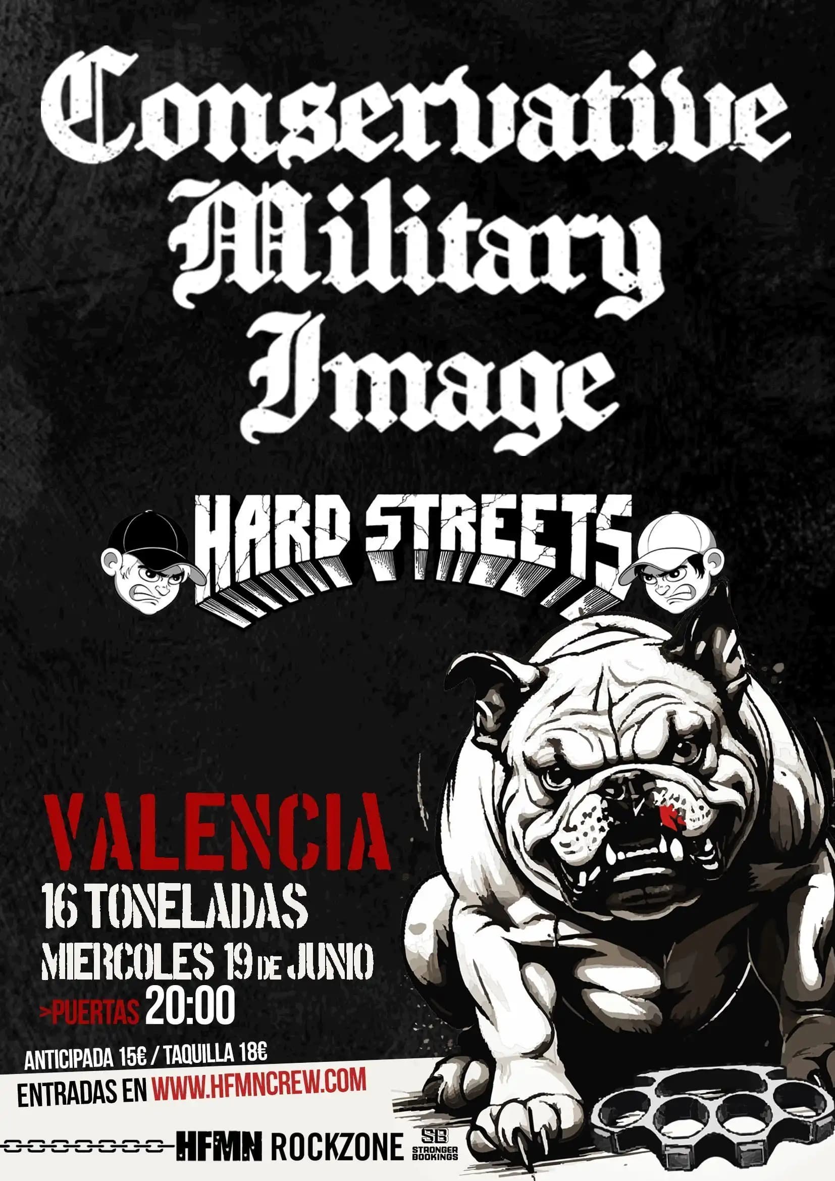 CONSERVATIVE MILITARY IMAGE + HARD STREETS