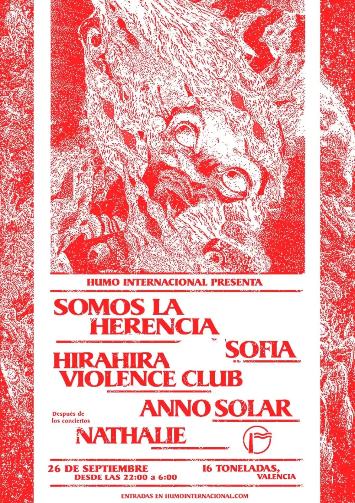 SOMOS LA HERENCIA + SOFIA + HIRAHIRA VIOLENCE CLUB + ANNO SOLAR