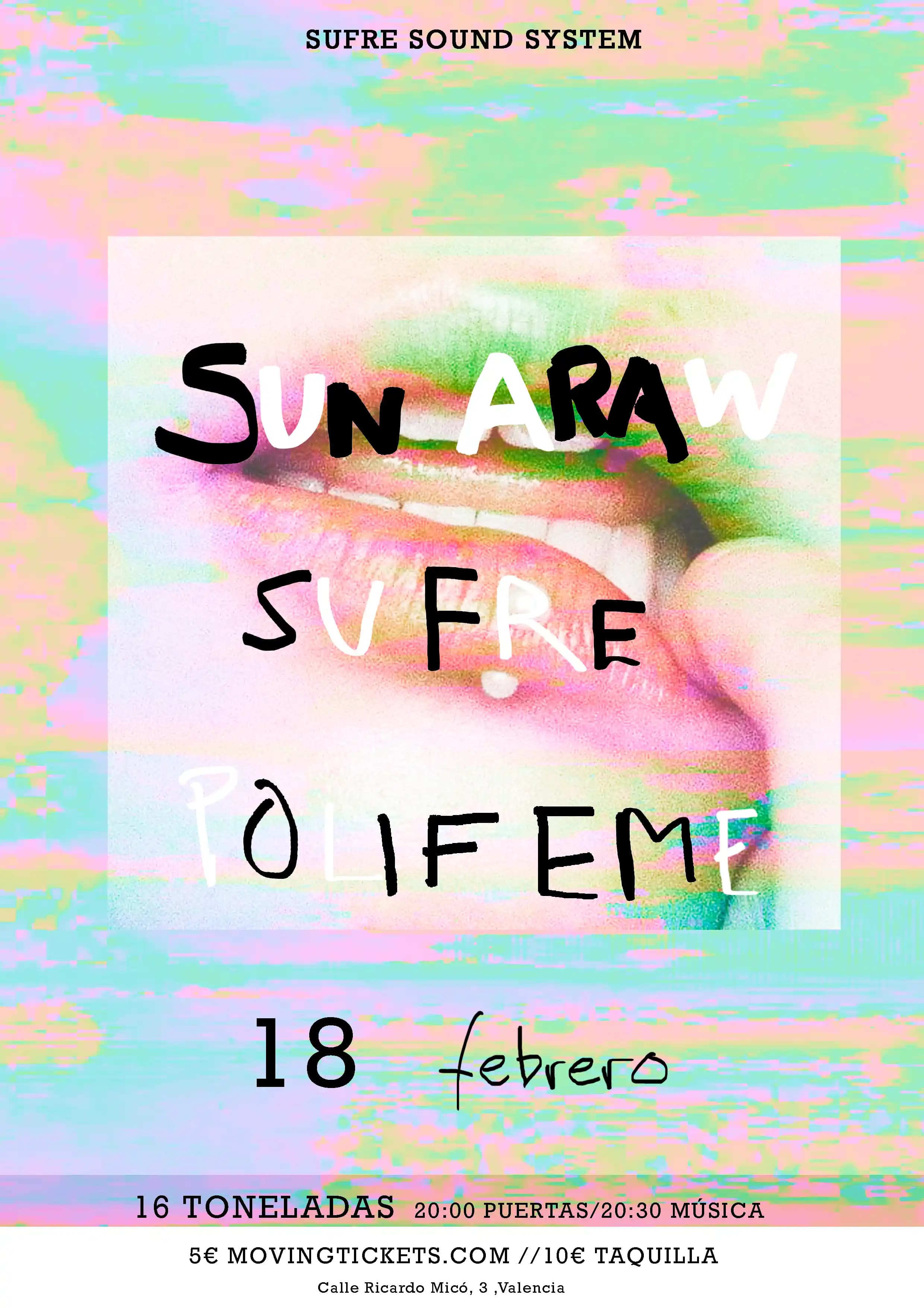 SUN ARAW + SUFRE + POLIFEME