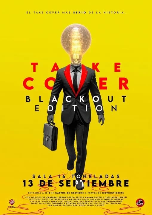 TAKE COVER "BLACKOUT EDITION"
