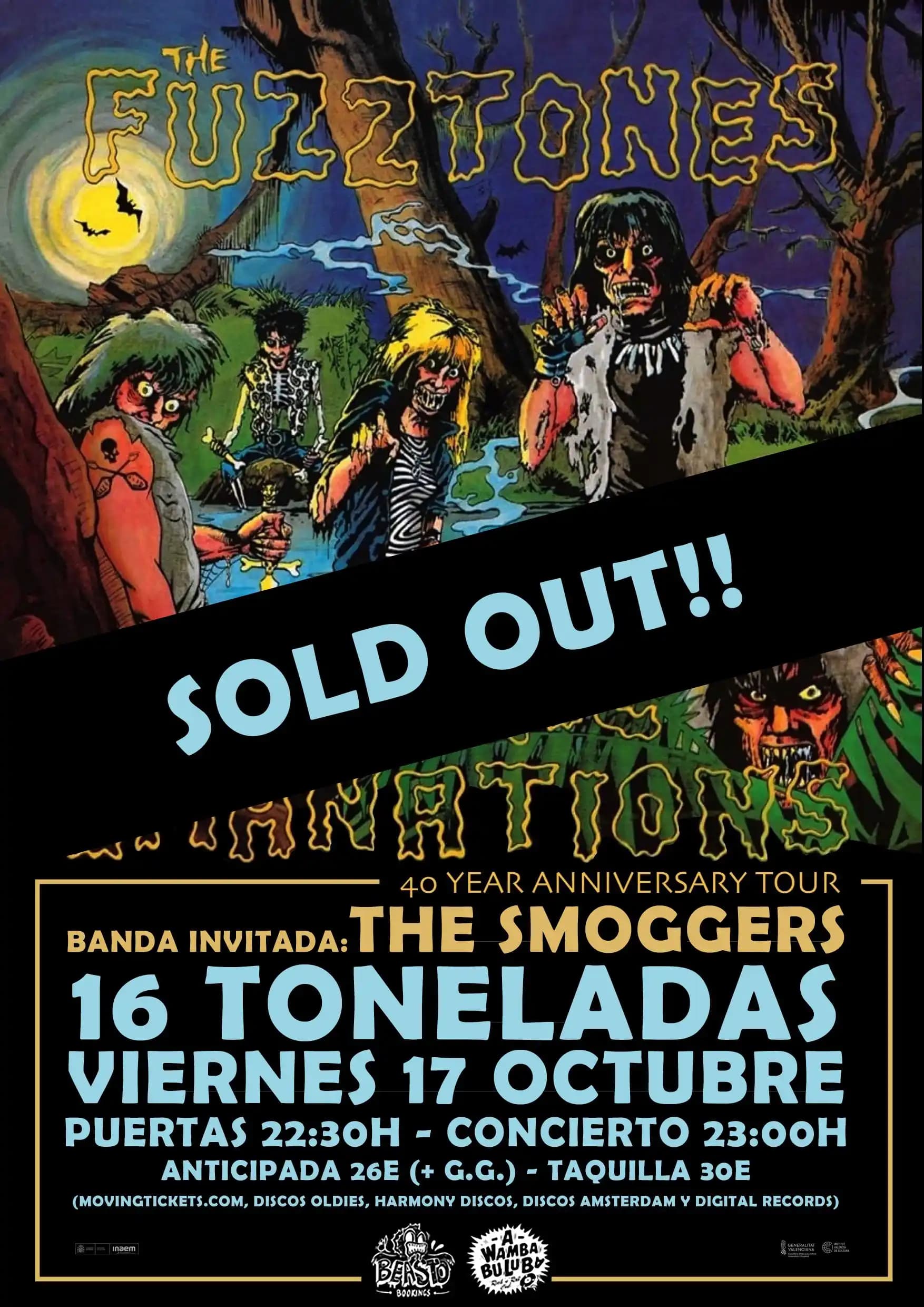 THE FUZZTONES + THE SMOGGERS