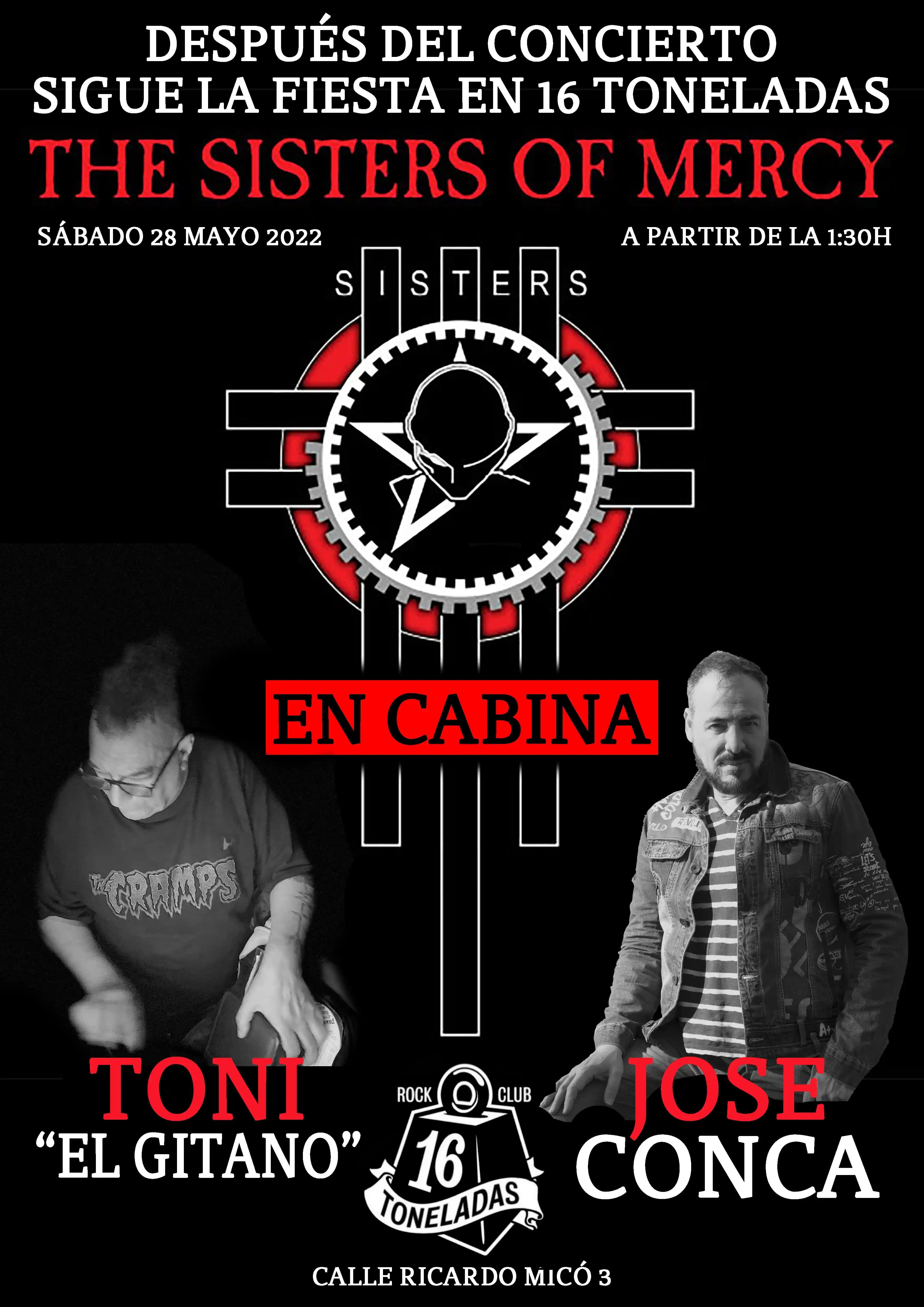 TONI "EL GITANO" + JOSE CONCA DJS