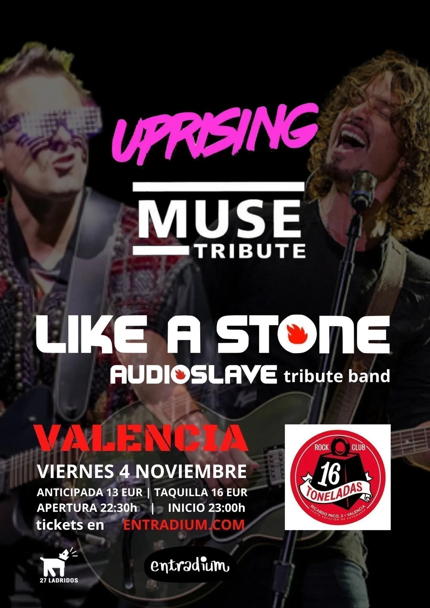 UPRISING + LIKE A STONE