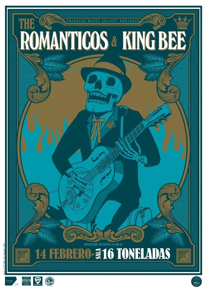 VALENCIA BLUES SOCIETY PRESENTA: THE ROMANTICOS + KING BEE