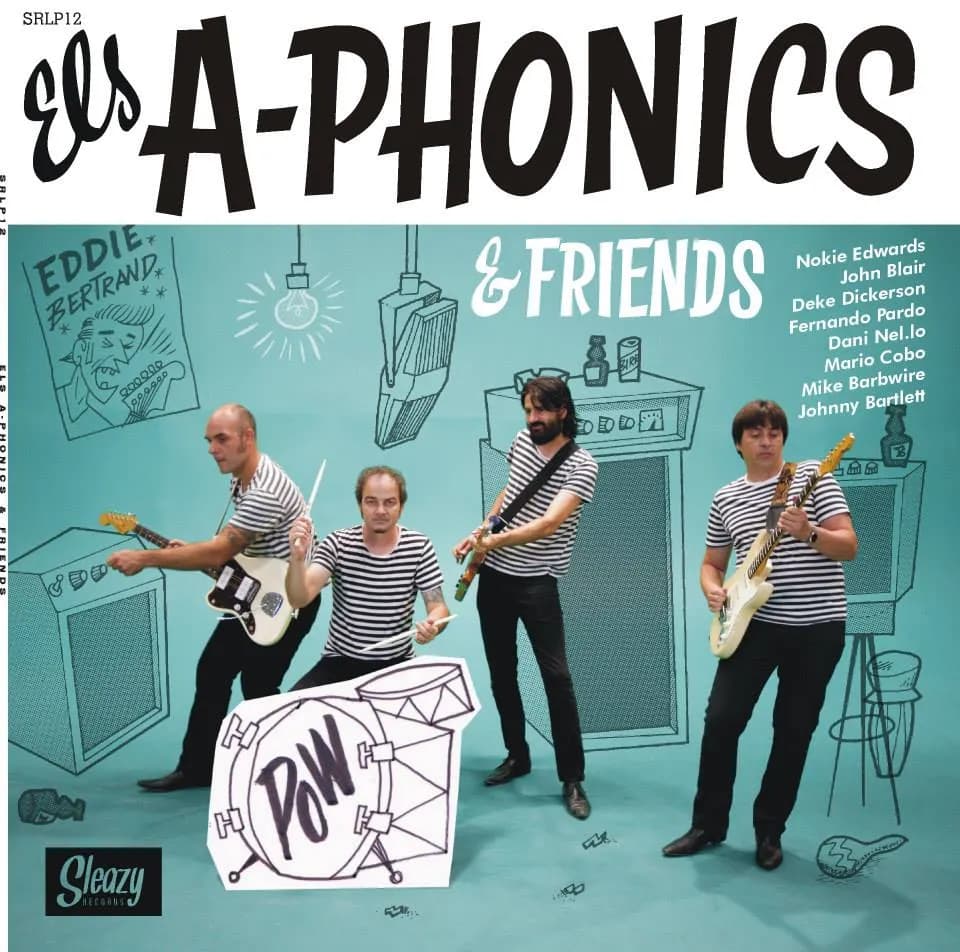 WATUSI DANCE PARTY: ELS A-PHONICS + HELP ME DEVIL + djs DAVID NEBOT, djs invitados: THE LEGENDARY SHEIKS