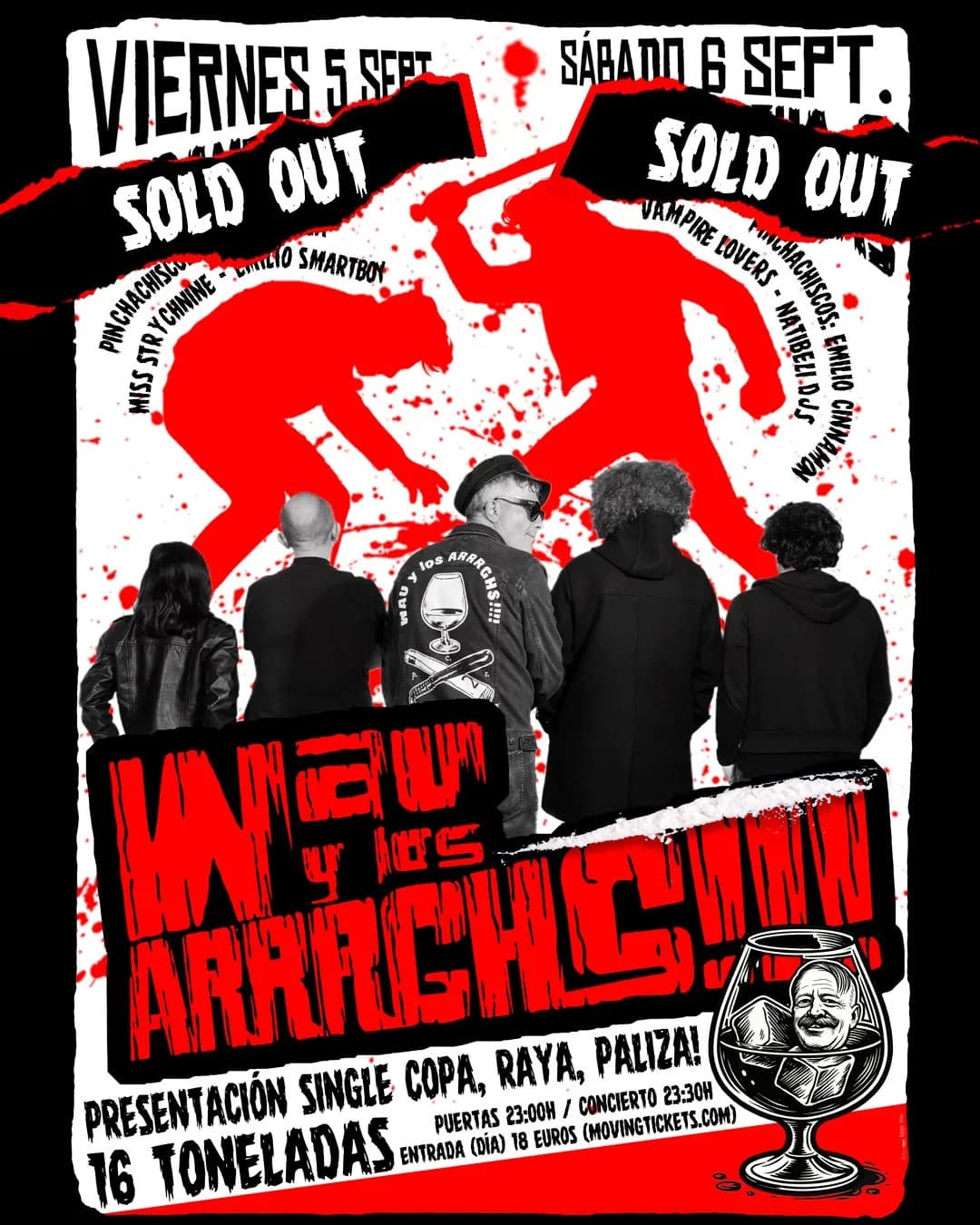 WAU Y LOS ARRRGHS + MARTHA & THE BANDARRAS