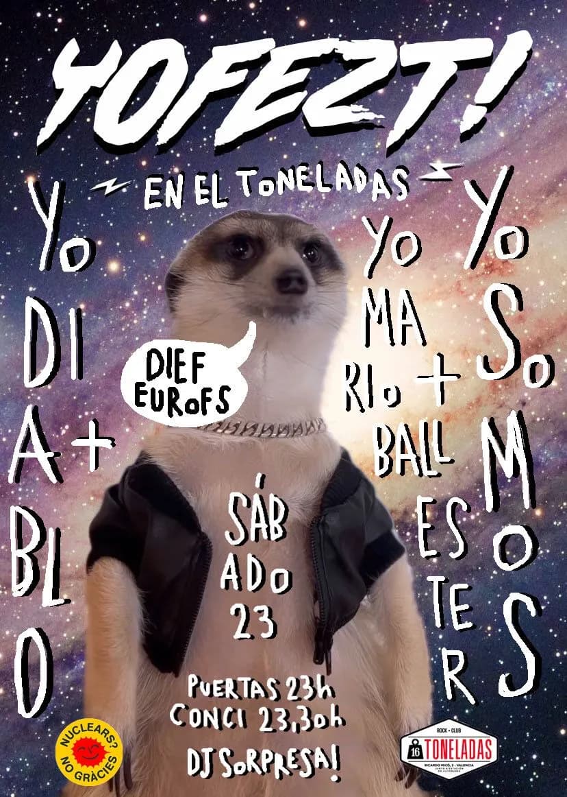YOFEZT! : YO SOMOS + YO DIABLO + YO MARIO BALLESTER
