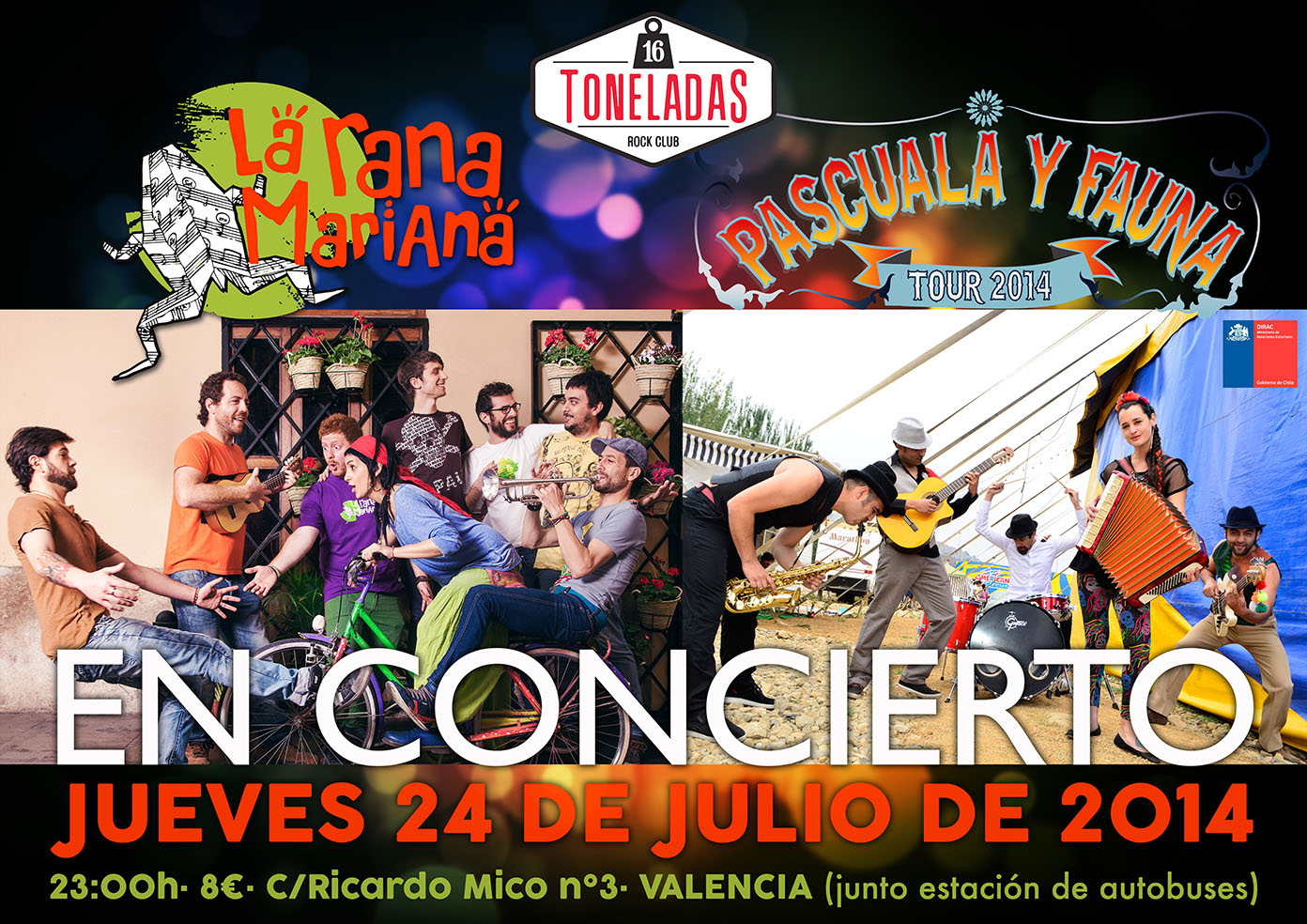 la rana mariana en 16 TONELADAS