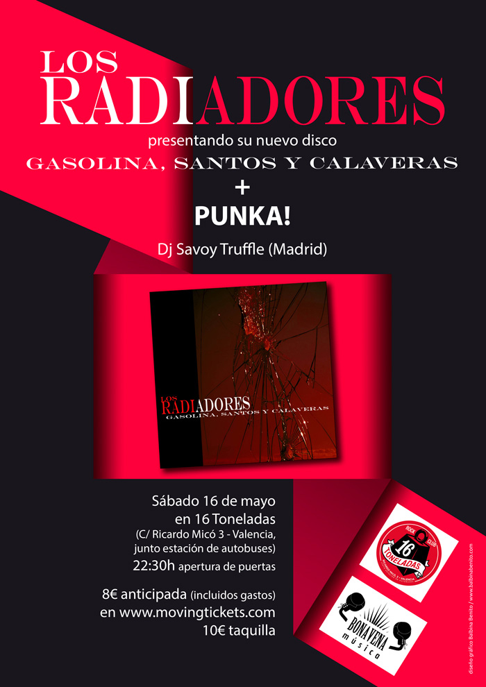 CARTEL Los Radiadores (vertical)