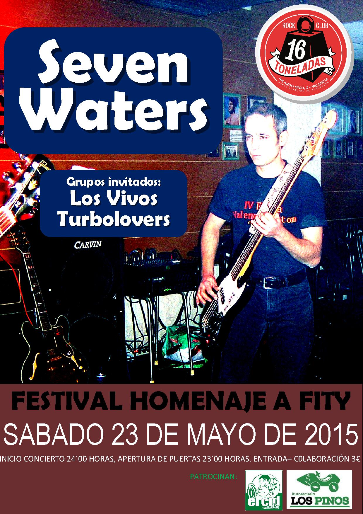 CARTEL Seven Waters+Los Vivos+Turbolovers