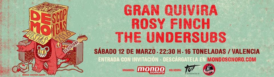 CARTEL FIESTA DEMOSCÓPICA MONDOSONORO